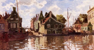 Canal in Zaandam Claude Monet Oil Paintings